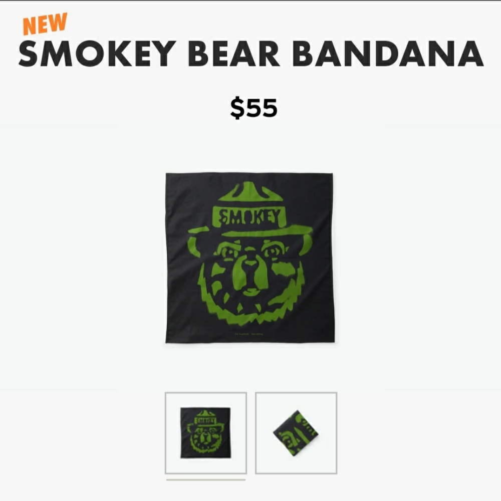 Smokey Bear Bandana